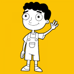 How to Draw Baljett, the Indian Boy from Phineas and Ferb