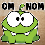 How to Draw Om Nom from Game Cut The Rope with Easy Step by Step Drawing Lesson 