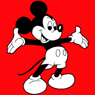 Mickey Mouse on Step Finished Mickey Mouse How To Draw Mickey Mouse With Easy Step By