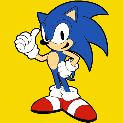 Easy on How To Draw Sonic The Hedgehog In Easy Drawing Tutorial    How To