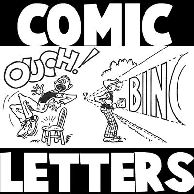 learning how to make cool looking comic strip letters is important and