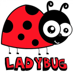 350x350-ladybugs How to Draw Cartoon Ladybugs in Easy Step by Step Drawing Tutorial