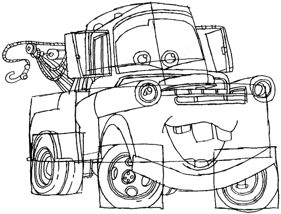 Step 8 Drawing Tow Mater