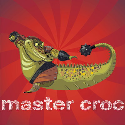 How to Draw Master Croc from Kung Fu Panda