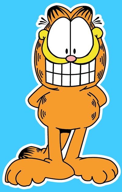 clipart of garfield the cat - photo #46