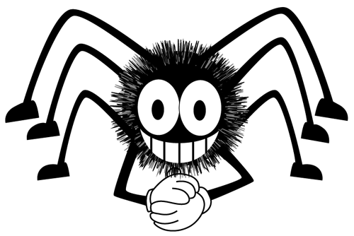 How to Draw a Cartoon Spider for Halloween with Easy Step by Step