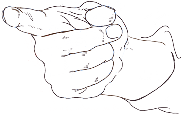 How to Draw Hands Pointing at You with Easy Step by Step Drawing