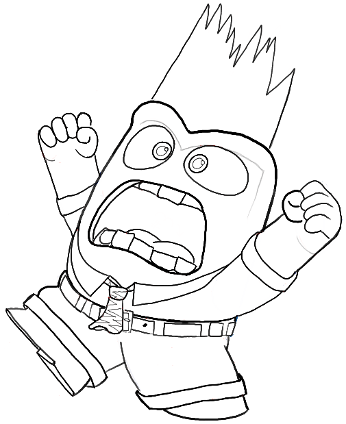 sadness from inside out coloring pages - photo #50