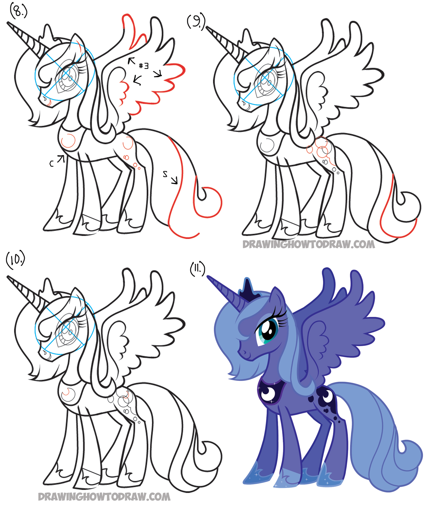Cartoon How To Draw A Mlp Sketch Easy 