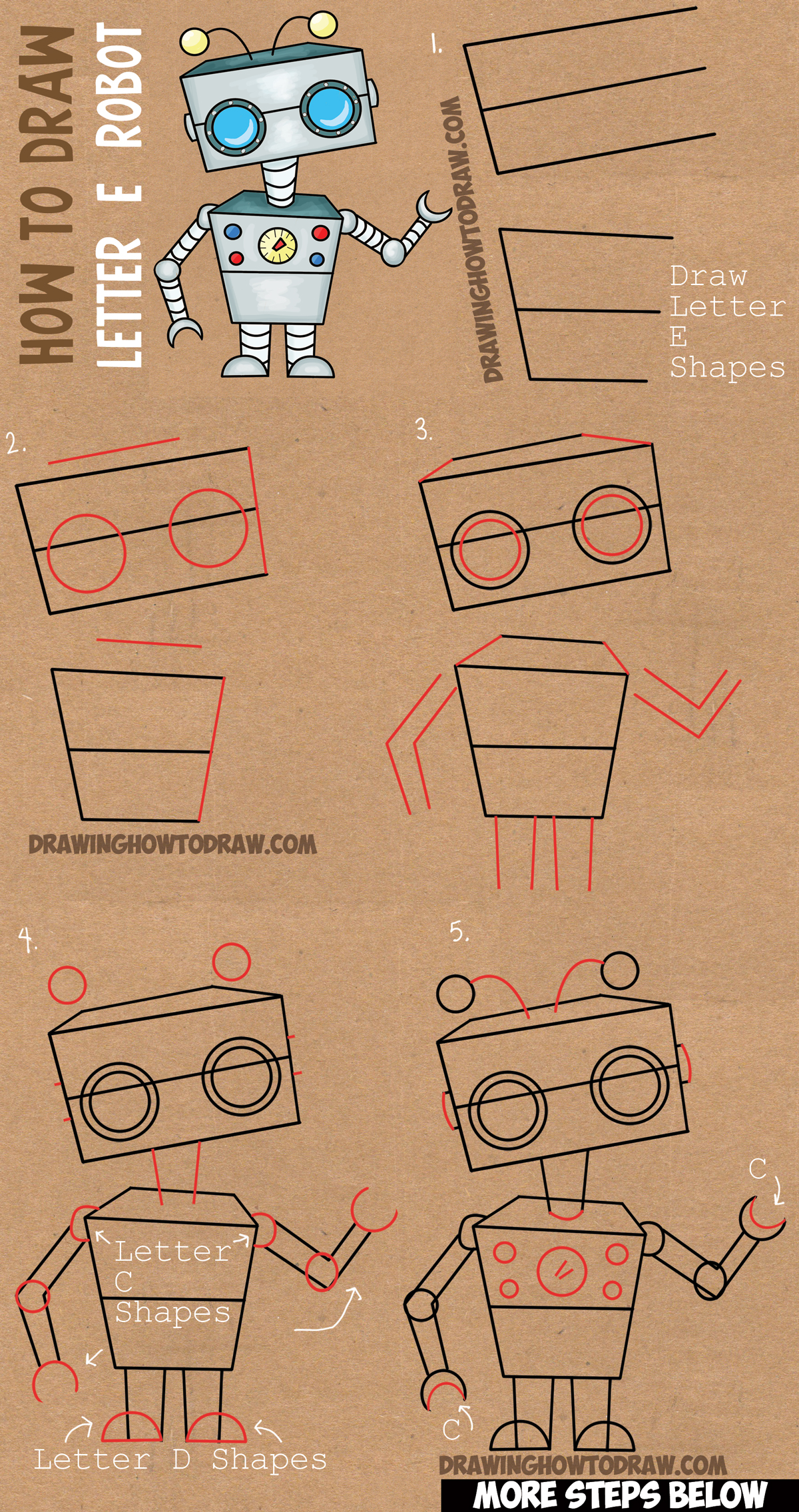 Drawing Robots Archives - How to Draw Step by Step Drawing ...