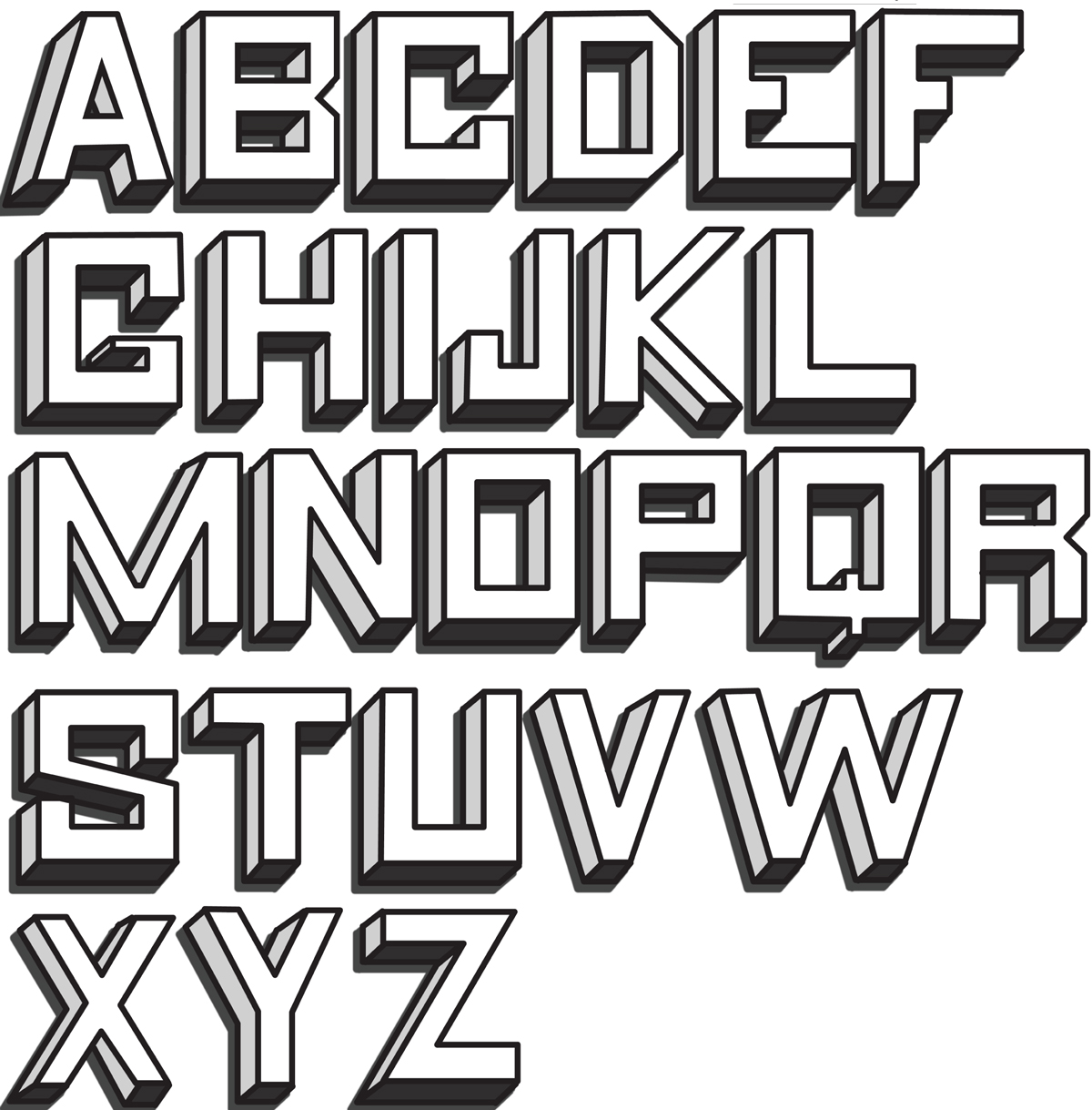 Fancy Font Alphabet Lower Case