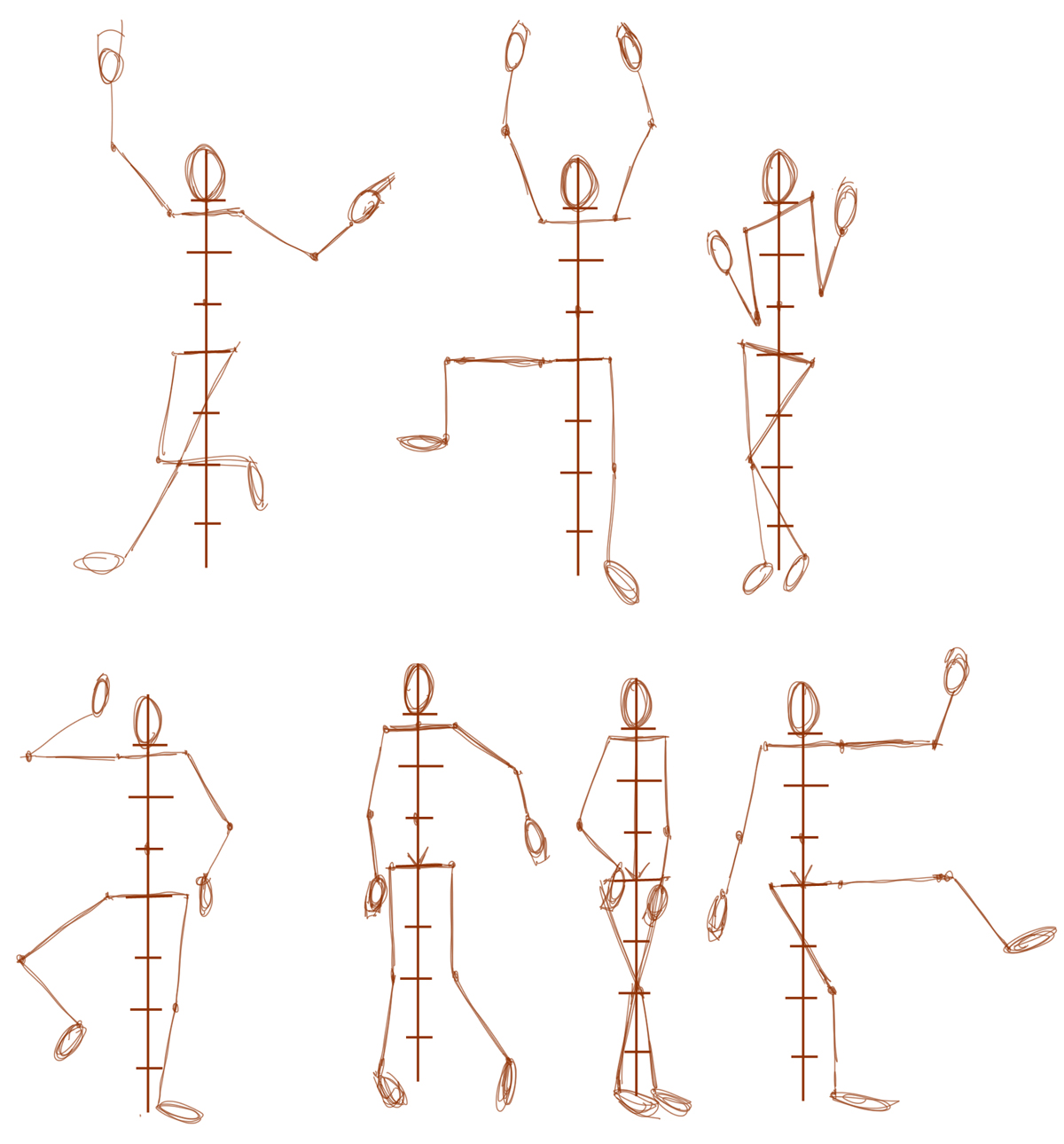Learn How To Draw Human Figures In Correct Proportions By Memorizing