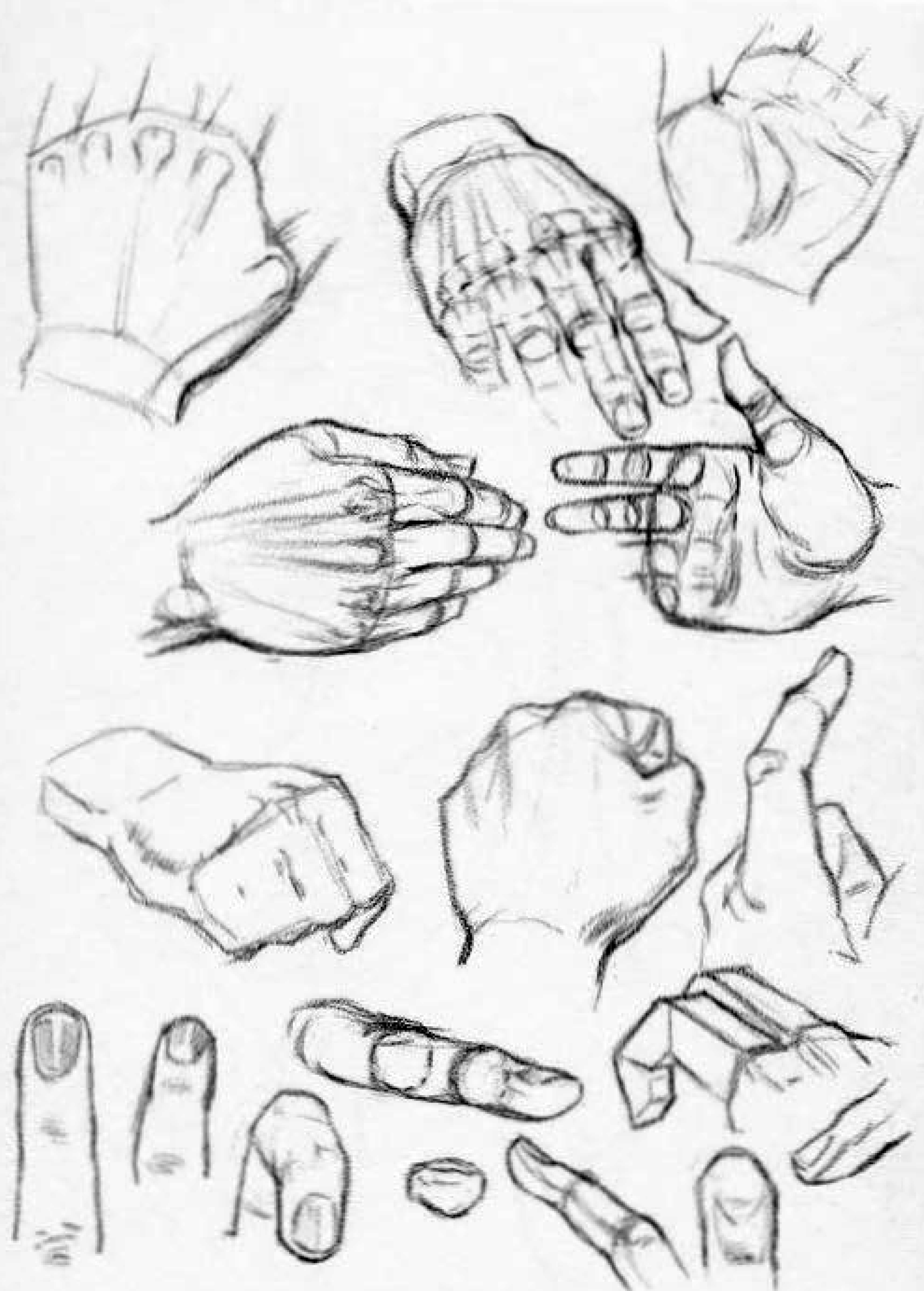  How To Draw Hands Sketching for Adult