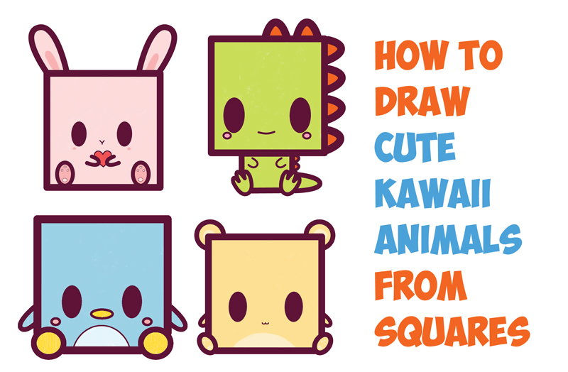 how to draw cute animals Archives - How to Draw Step by Step Drawing
