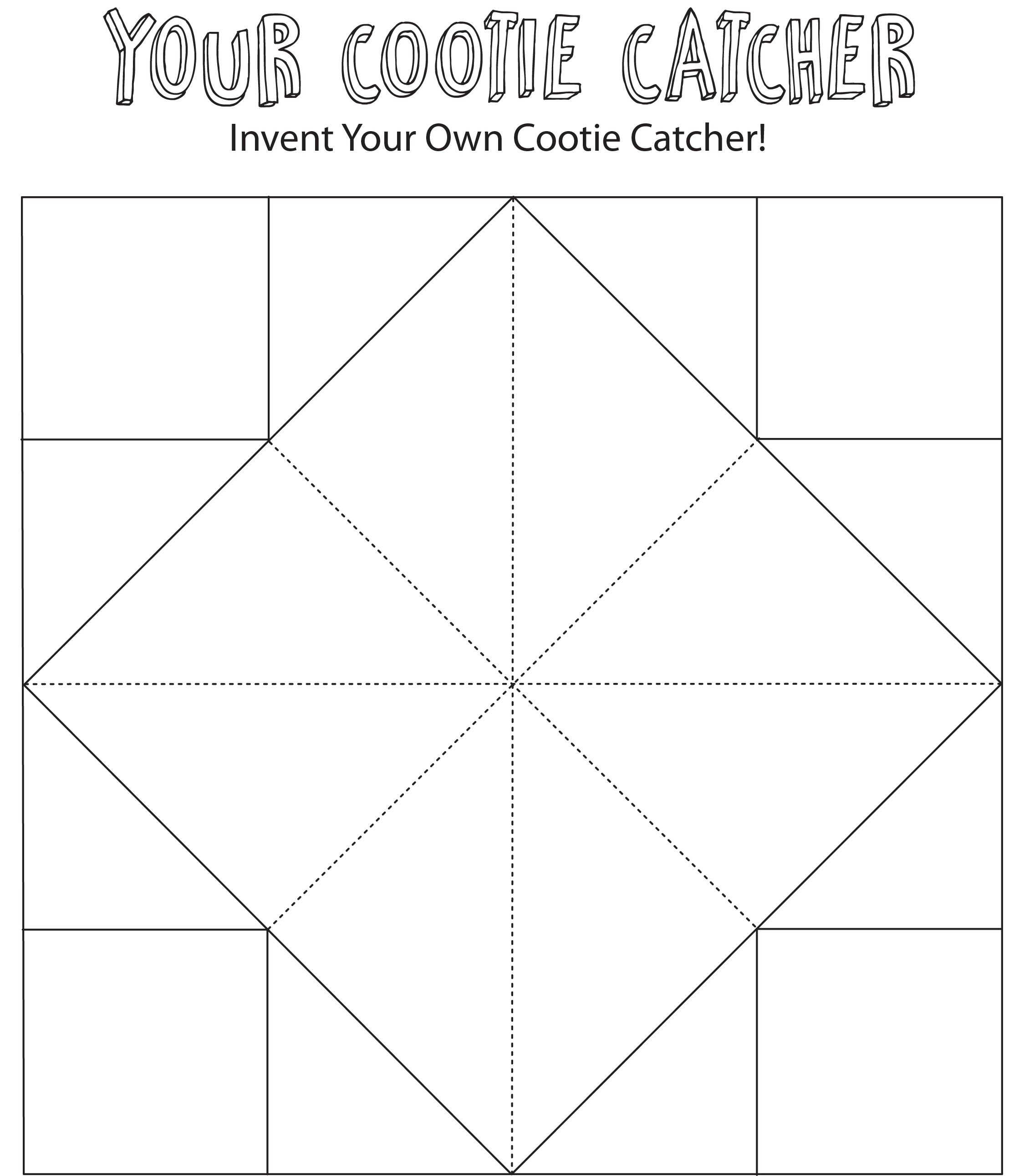 How To Play The Cootie Catcher Drawing Game Fun For Kids Who Love To Draw Step By Step