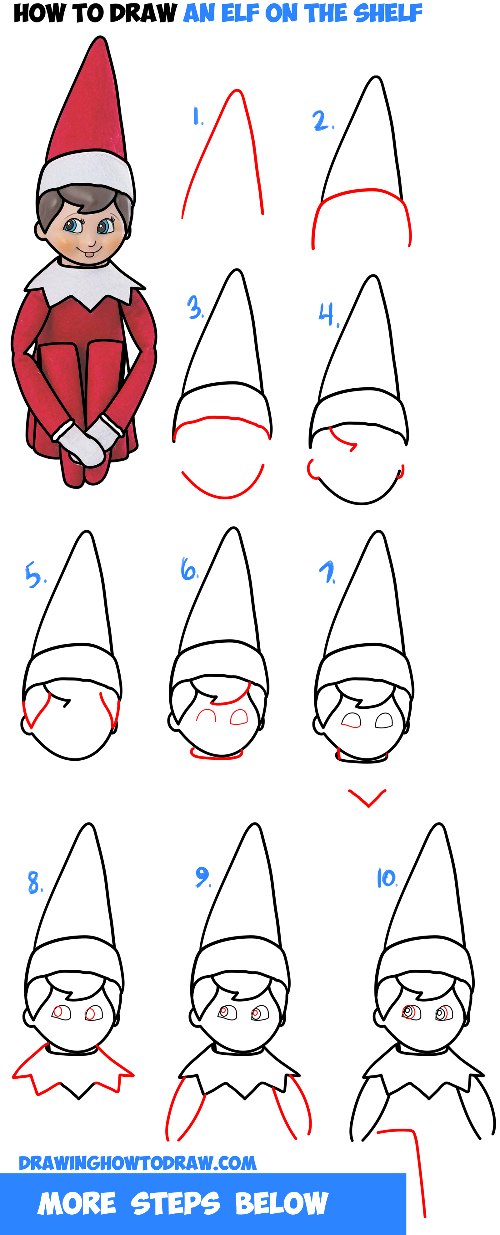 Best How To Draw Elf On The Shelf of all time Learn more here 