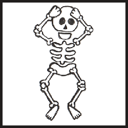 How to Draw Cartoon Skeletons in Easy Step by Step Drawing Tutorial