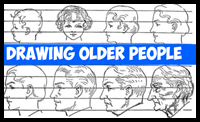 How to Draw Elderly People and Their Wrinkles