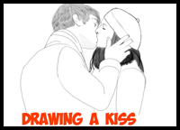 How to Draw Romantic Kisses