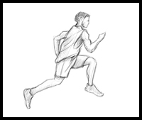 How to Draw a Running Man
