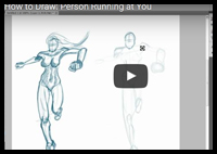 How to Draw a Realistic Picture of a Person Running
