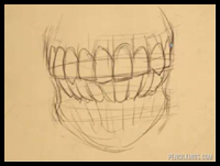 How to Draw a Mouth | 04 | Drawing Teeth