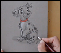 How to Draw 101 Dalmatians