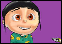 How to Draw Agnes Gru from Despicable Me