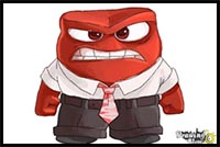 How to Draw Anger from Inside Out