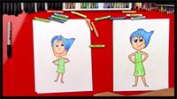 How To Draw Joy From Inside Out