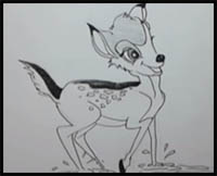Drawing Bambi 