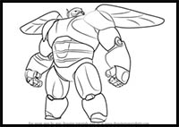 How to Draw Baymax 2.0 from Big Hero 6
