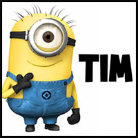 How to Draw Tim the Minion from Despicable Me with Easy Step by Step Drawing Tutorial