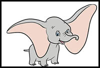 How to Draw Dumbo