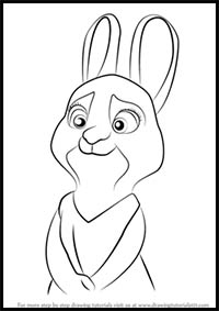 How to Draw Bonnie Hopps from Zootopia