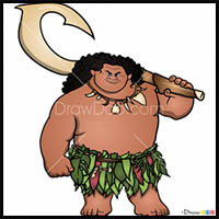 How to Draw Maui