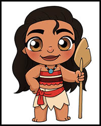 How to Draw Moana