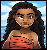 How to Draw Moana