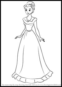 How to Draw Mary Darling from Peter Pan