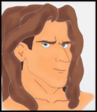 How to Draw Tarzan from Disney's Tarzan