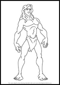 How to Draw Tarzan