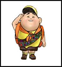 How to Draw Russel from Up