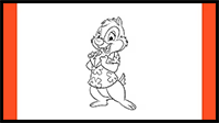How to Draw Dale (Chip 'n Dale: Rescue Rangers)