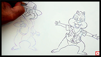 Chip 'n Dale Drawing Lesson
