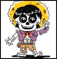 How to Draw Hector from Coco Step by Step