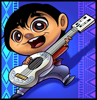 Draw Miguel from Coco