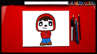 How to Draw Miguel from Disney Coco