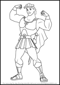 How to Draw Hercules