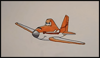 How to Draw Dusty - Planes