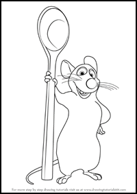 How to Draw Remy from Ratatouille
